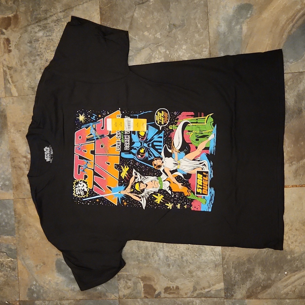 Star Wars size large 100% cotton t-shirt